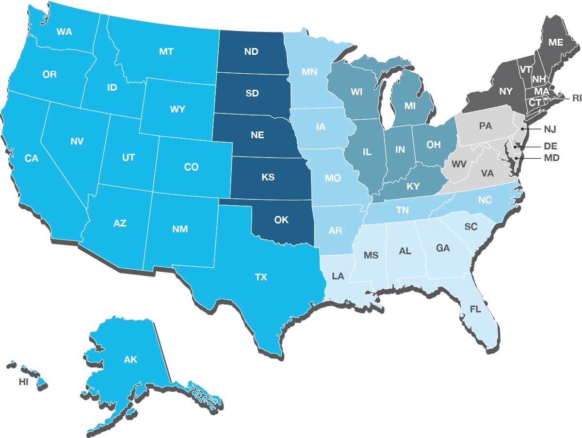 Territory Map Territory Map
